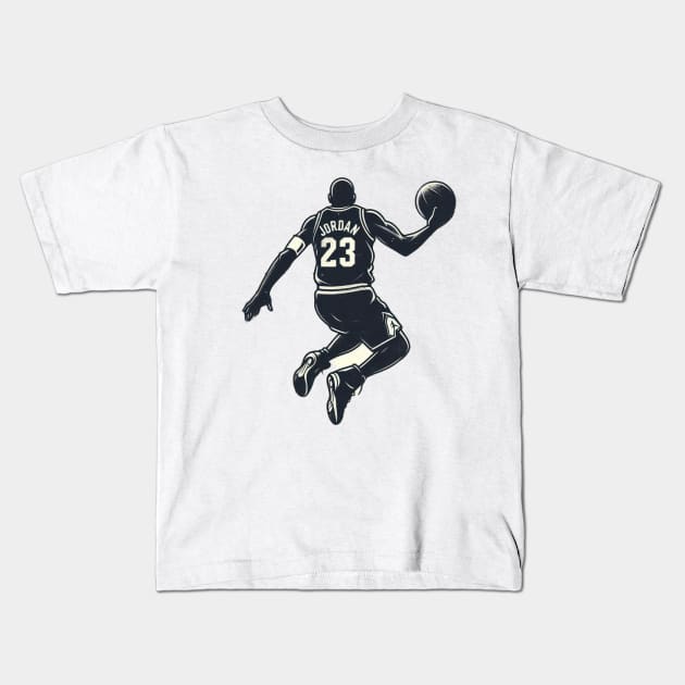 jordan 23 Kids T-Shirt by Anthony88